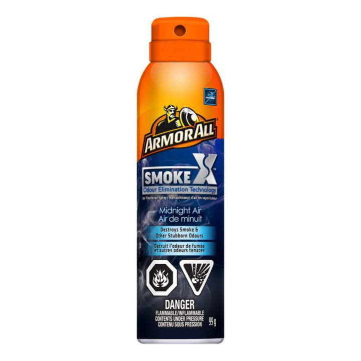 0372730 Armor All Smoke X™ Air Freshener Spray, Midnight Air