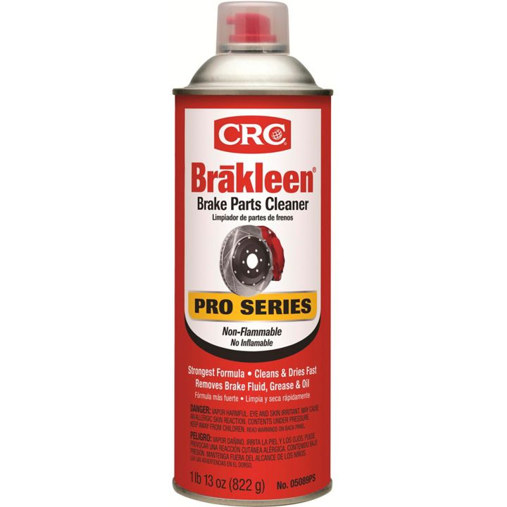 75089PS CRC Brakleen Pro Series Chlorinated Brake Parts Cleaner, 822-g