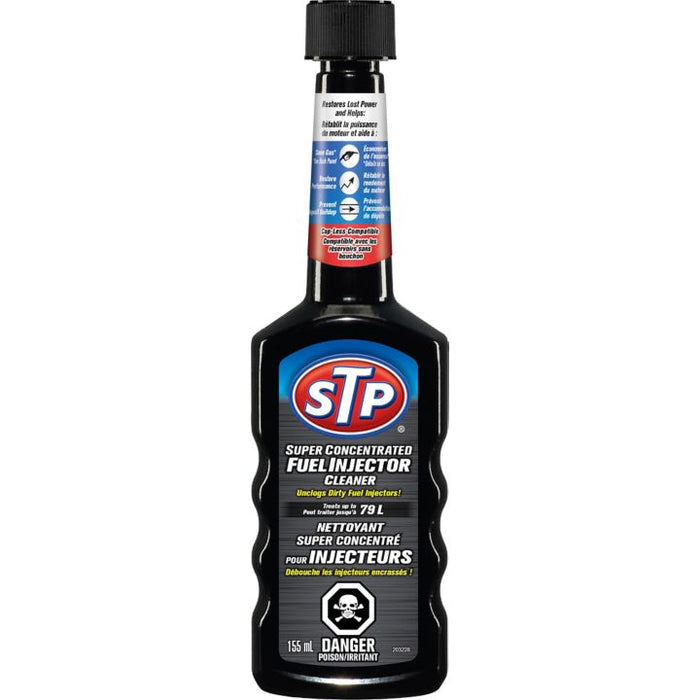 30129 STP Super Concentrated Fuel Injector Cleaner, 155-mL
