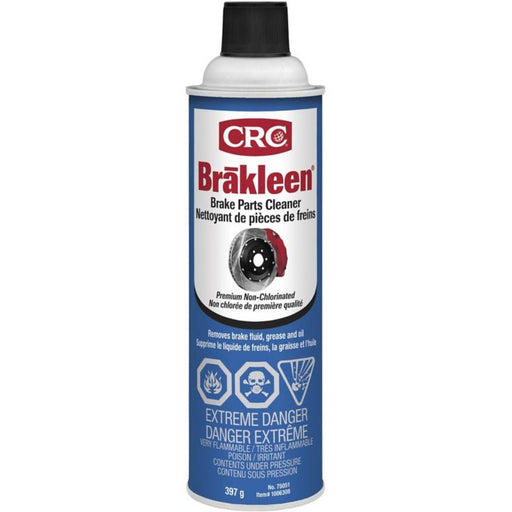 75051 CRC Brakleen Non-Chlorinated Brake Parts Cleaner, 397-g