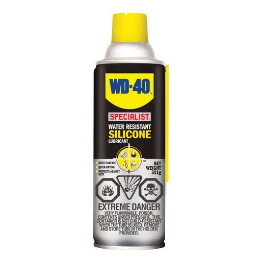01179 WD-40 Specialist Water Resistant Silicone Lubricant, 311-g