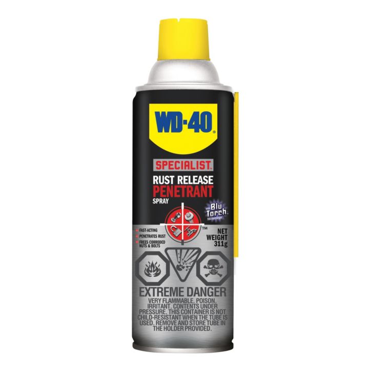 01178 WD-40 Specialist Rust Release Penetrant Spray, 311-g