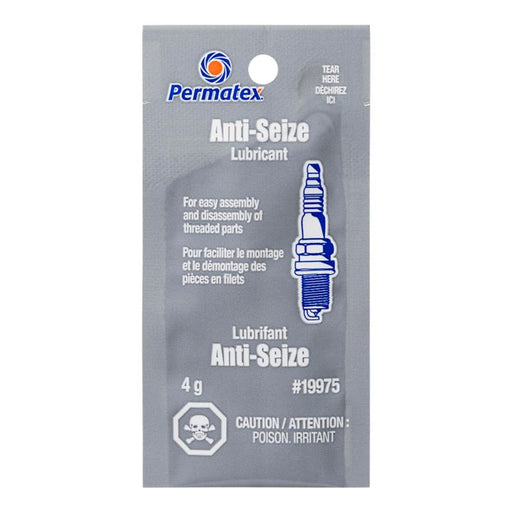 31875 Permatex Single-Use Anti-Seize Lubricant, 4-g