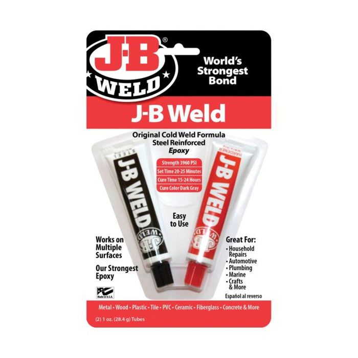8265-S J-B Weld Steel Reinforced Epoxy, 28-g