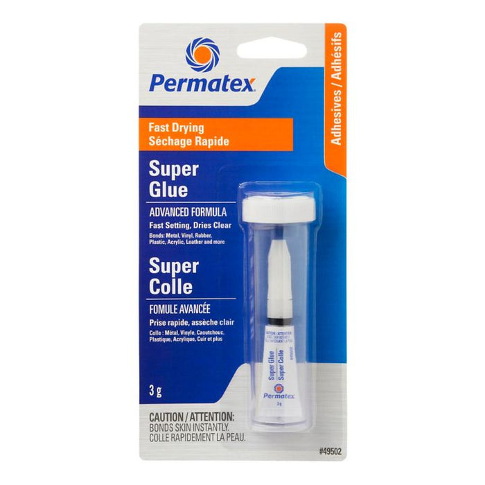 11261 Permatex Fast Drying Super Glue, 3-g