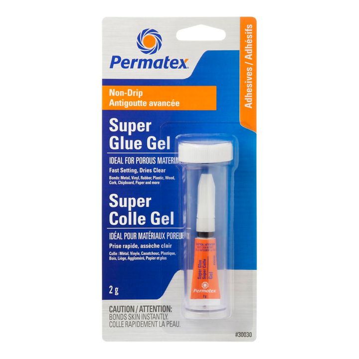 Permatex® Ultra Bond® Super Glue Gel, 2g Tube — Partsource