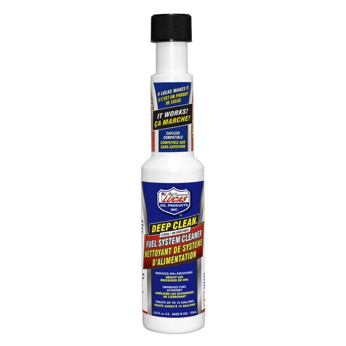 20512 Lucas Deep Clean Fuel System Cleaner, 155-mL