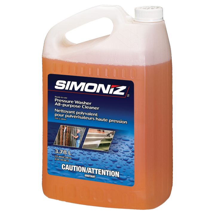 32-884C Simoniz All-purpose Pressure Washer Detergent