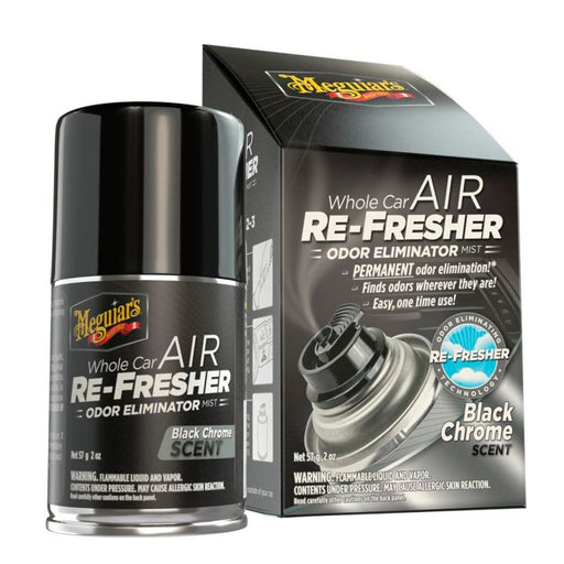Meguiar's Whole Car Air Refresher Spray, Black Chrome