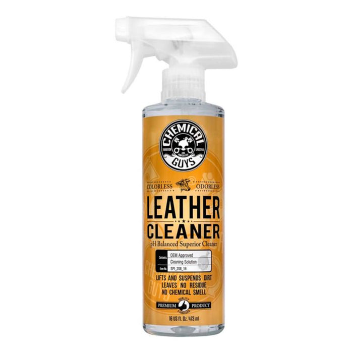 Chemical Guys Car Leather Cleaner Spray, 473-mL