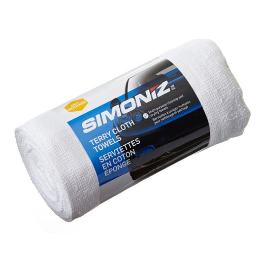 ROM-563082 Simoniz® Terry Towels, 8-pk