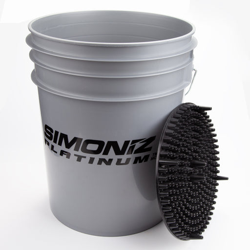 SIMONIZ Platinum Bucket with Dirt Trap, 20-L