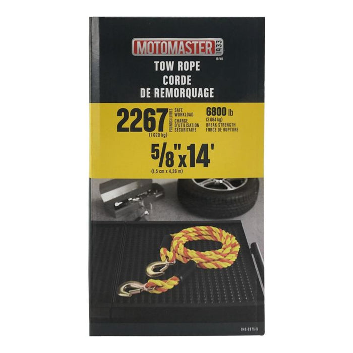 1900100 6,800-lb Tow Rope, 5/8-in x 14-ft