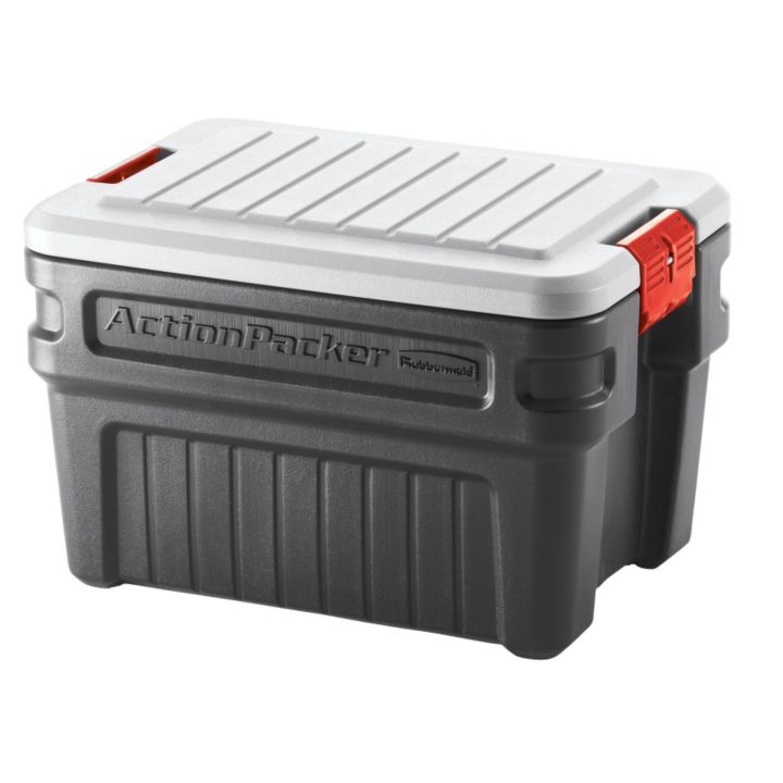 FG117204 38 Rubbermaid Action Packers, 90.8-L