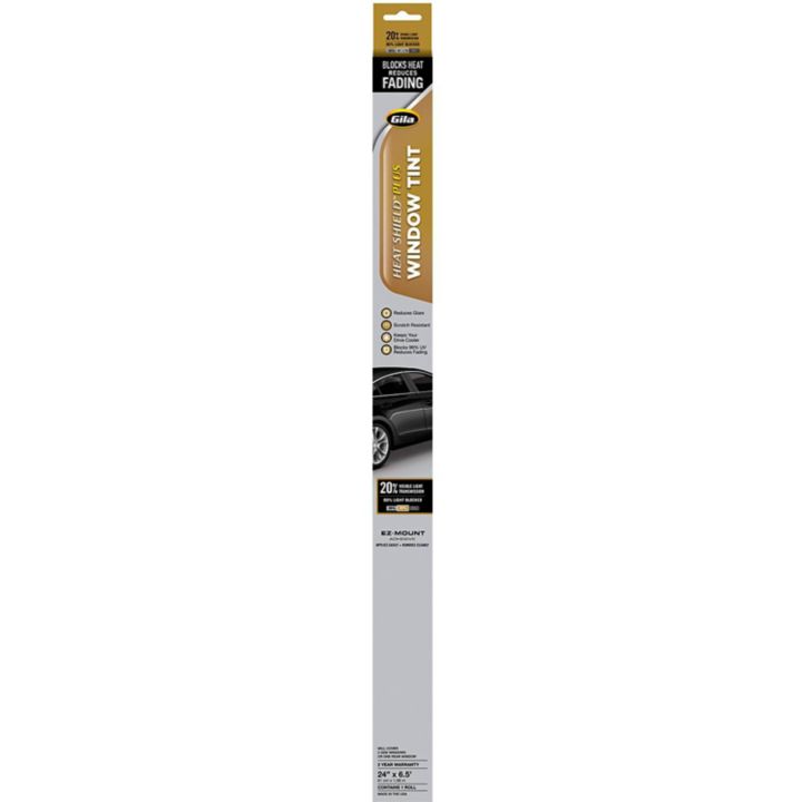 JS246 Gila Auto Ultra Shield Window Film Tint, Dark Black — Partsource