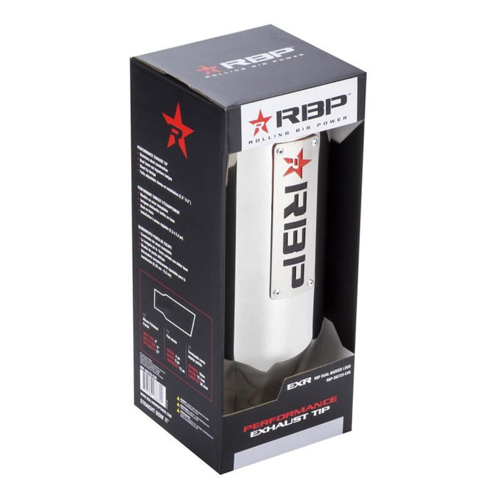 0417544 RBP Polished Stainless Steel Exhaust Tip