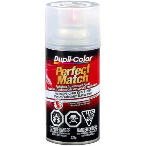CBCL0125 Dupli-Color Perfect Match Auto Paint, Clear Top Coat, 8-oz