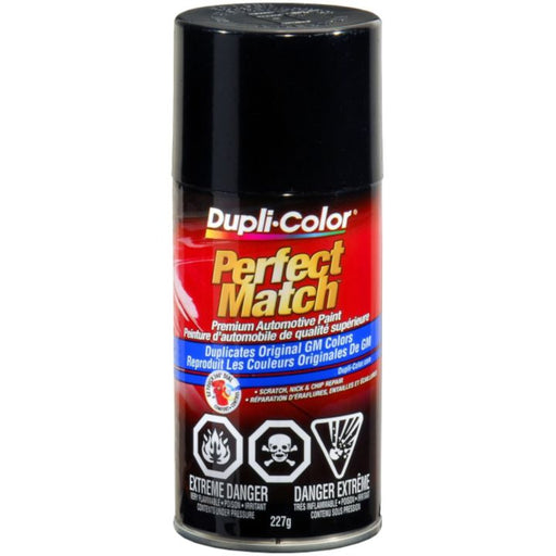 CBGM0381 Dupli-Color Perfect Match Paint, Black Metallic (14WA8767)