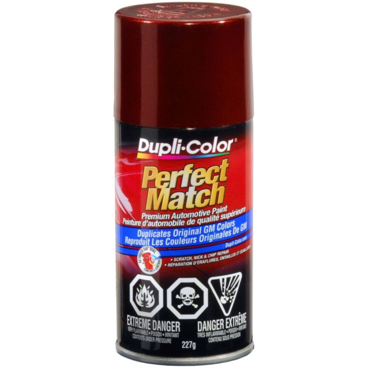 CBGM0521 Dupli-Color Perfect Match Paint, Dark Toreador Metallic (51WA203C,WA334d,WA257C)