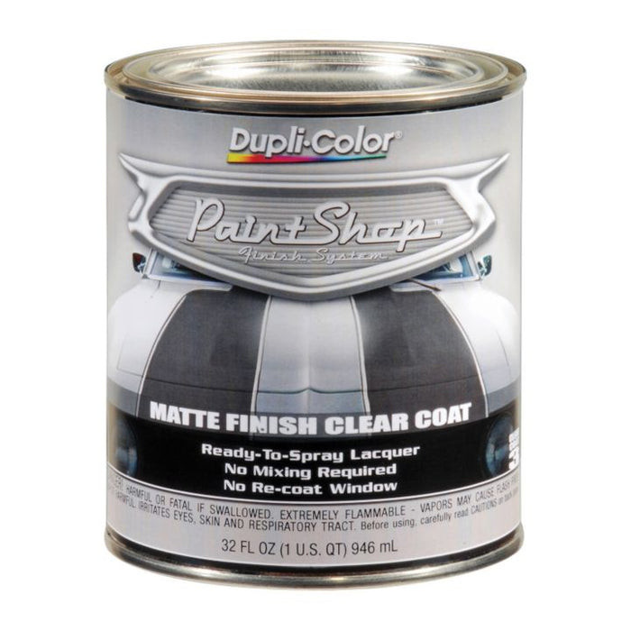 Dupli-Color Paint Shop Finish System - Matte/Clear, 946ml