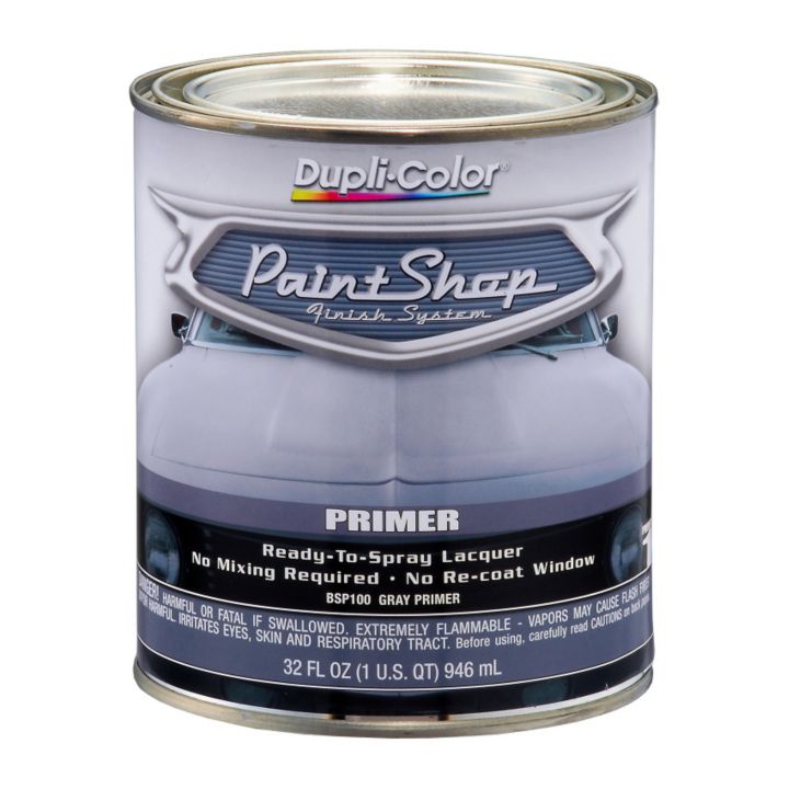 Dupli-Color Paint Shop Finish System, Gray Primer, 946-ml