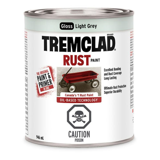 Tremclad Rust Paint, 946-mL