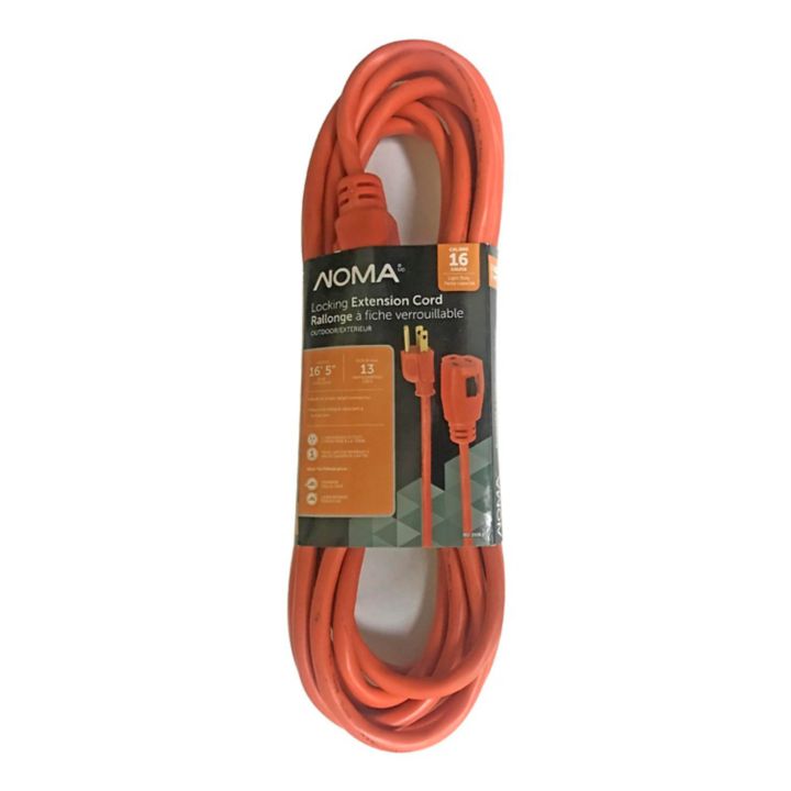 NOMA One Outlet Locking Extension Cord