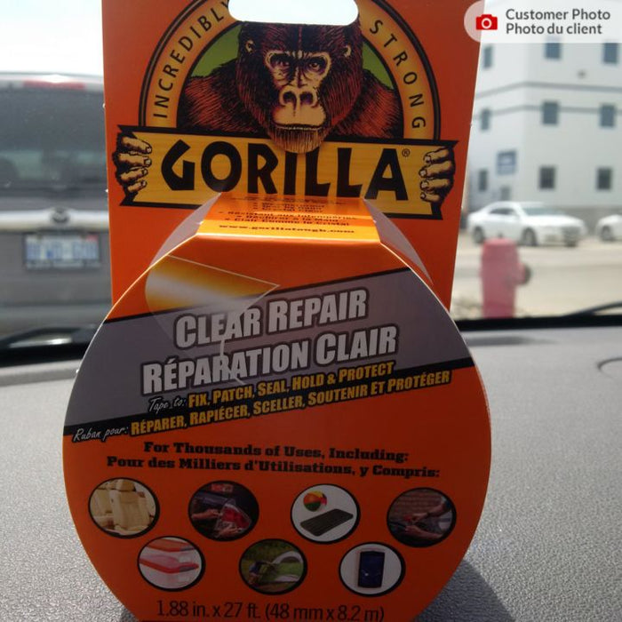 6127003 Gorilla Clear Repair Duct Tape