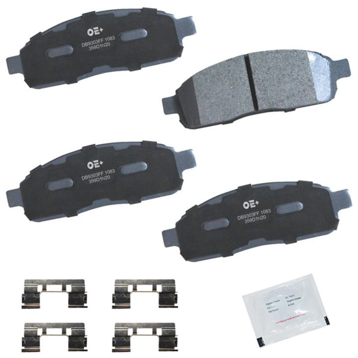 MMS1083 ProSeries OE+ Brake Pads — Partsource