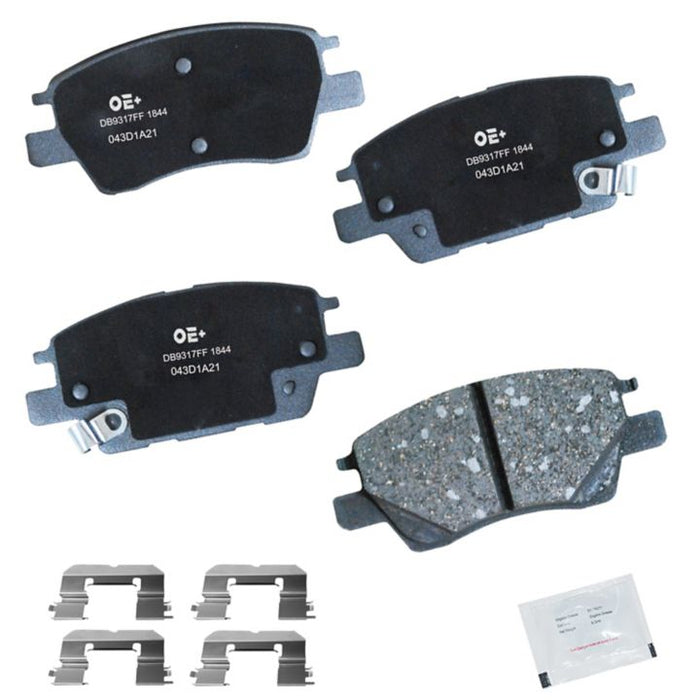 Partsource Brake Pads MMX1844 ProSeries OE+ Brake Pads