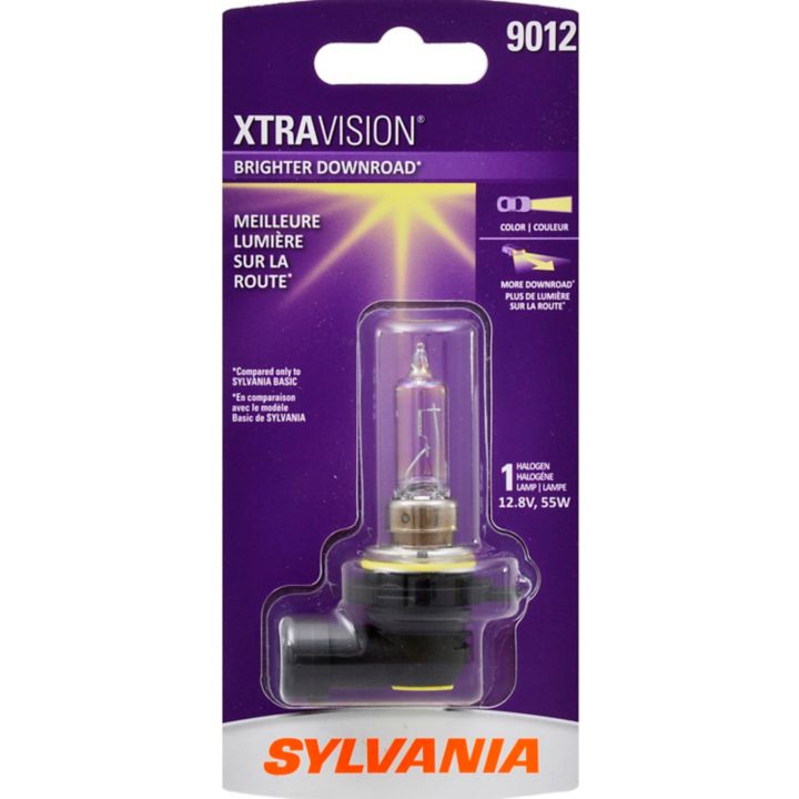 9012XV.BP 9012 Sylvania XtraVision® Headlight Bulb, 1-pk
