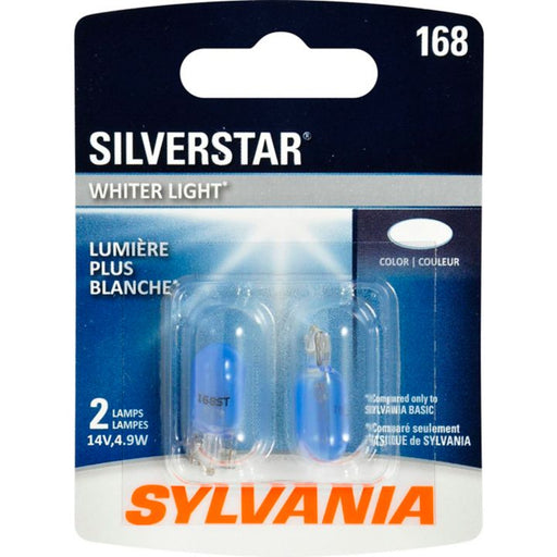 168ST.BP2 168 Sylvania SilverStar® Mini Bulbs
