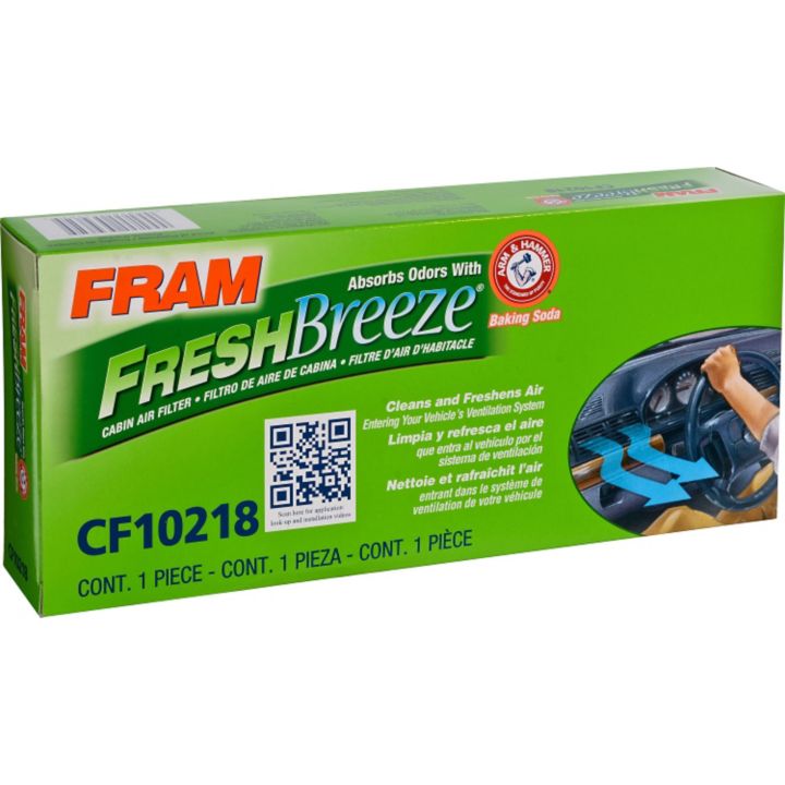 CF10218 FRAM Fresh Breeze Cabin Air Filter