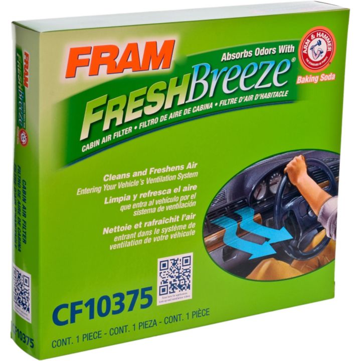 CF10375 FRAM Fresh Breeze Cabin Air Filter