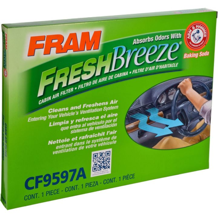 CF9597A FRAM Fresh Breeze Cabin Air Filter