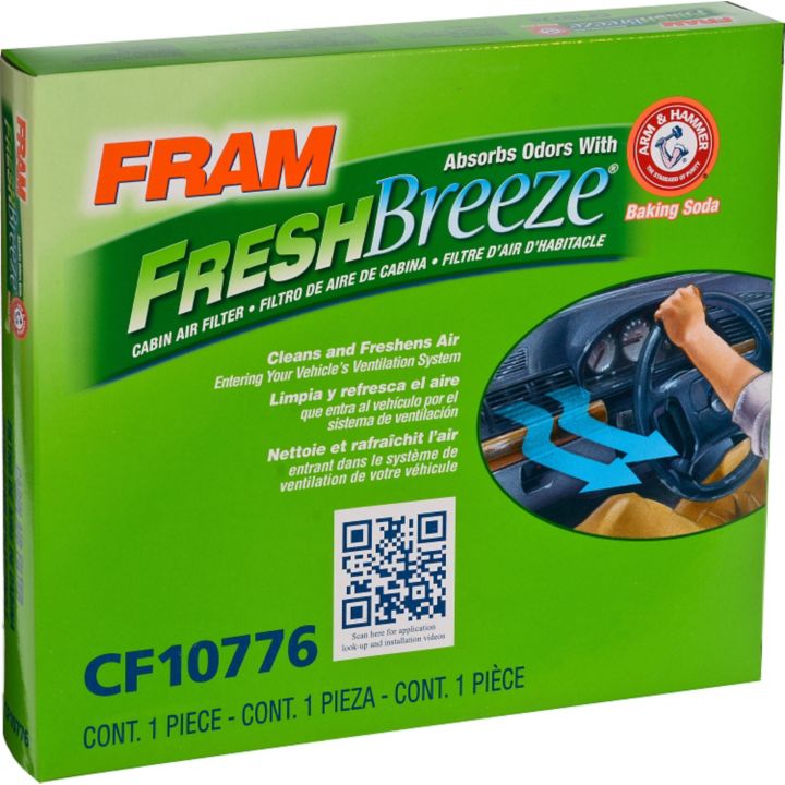 CF10776 FRAM Fresh Breeze Cabin Air Filter