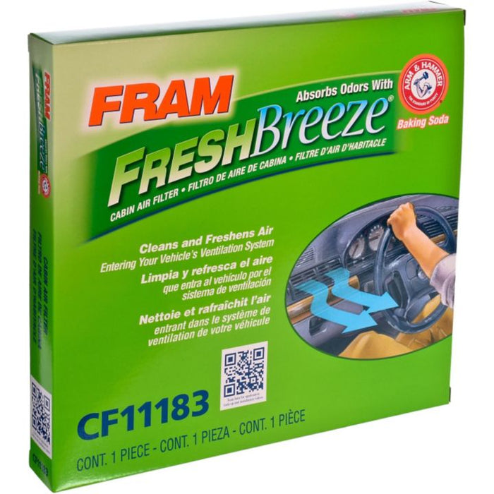CF11183 FRAM Fresh Breeze Cabin Air Filter — Partsource