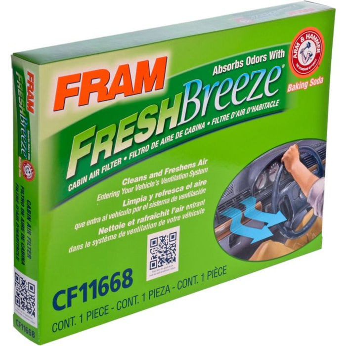 CF11668 FRAM Fresh Breeze Cabin Air Filter — Partsource