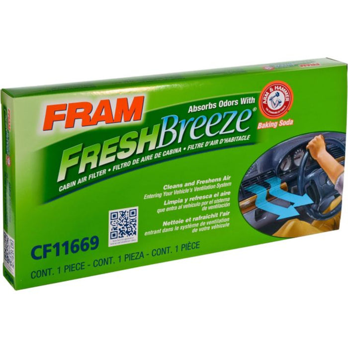 CF11669 FRAM Fresh Breeze Cabin Air Filter