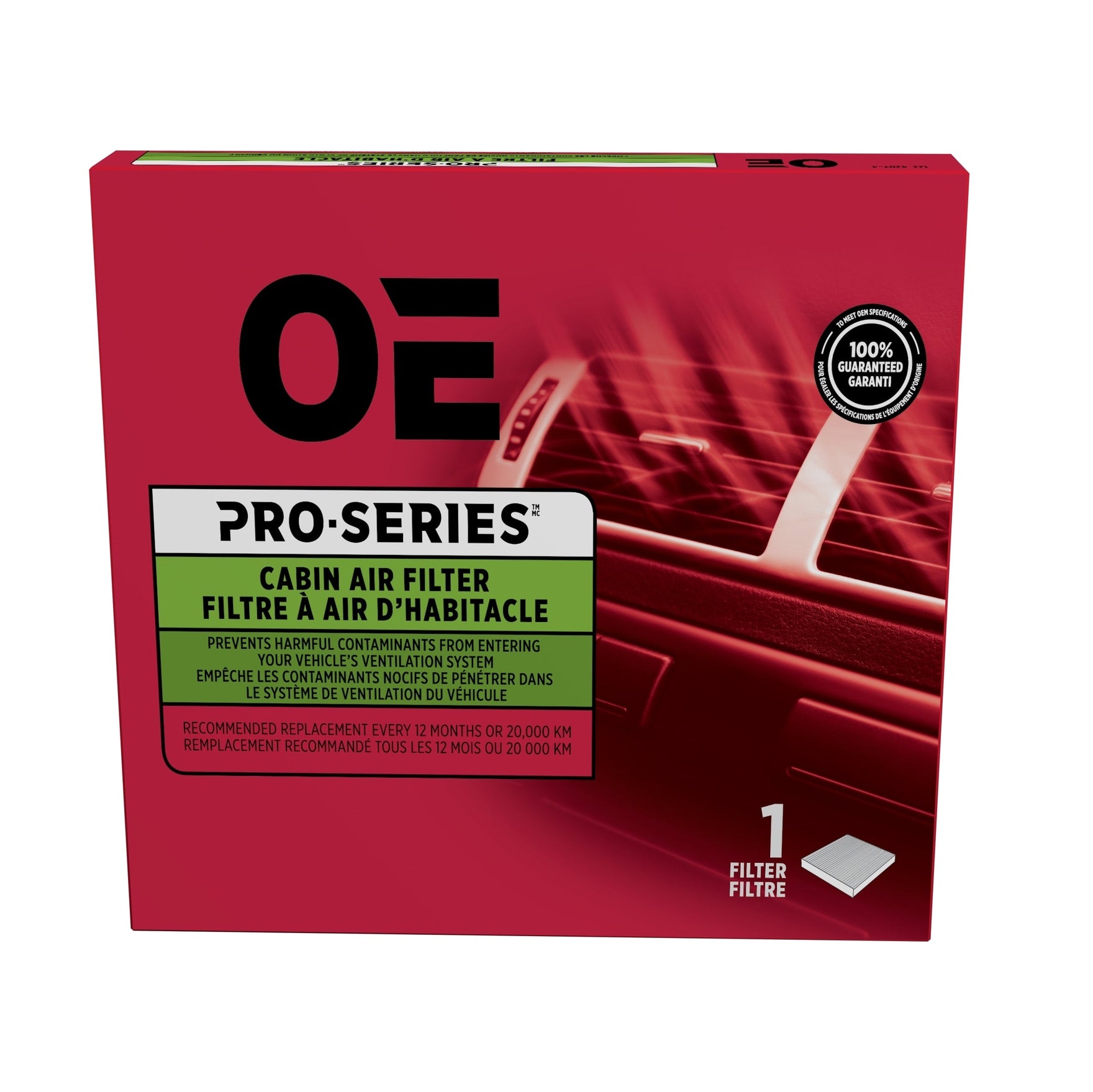 PCF10729 Pro Series Cabin Air Filter — Partsource