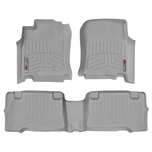 46174-1-2 WeatherTech® Front & Rear FloorLiner™ Kit, Grey