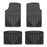 W111W50 WeatherTech® All-Weather Floor Mat Set, Front & Rear, Black