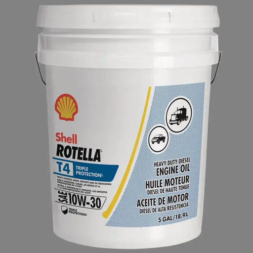 Shell Rotella® T4 10W30 Diesel Engine Oil 18.9L