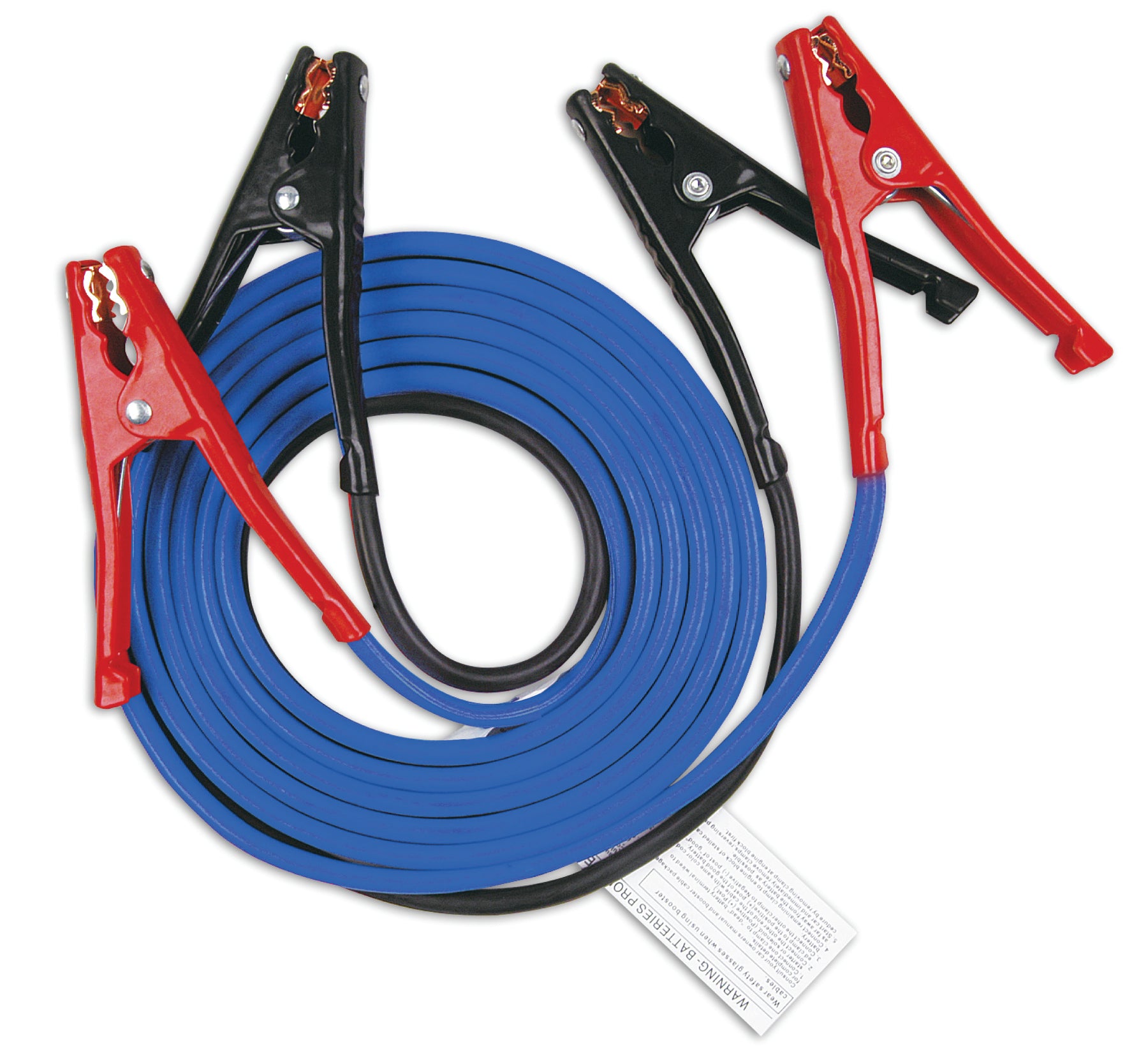 Booster Cables, 12-ft, 6 gauge