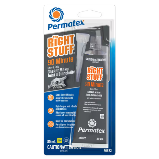 Permatex® 30872 Right Stuff 90 Minute Gasket Maker, Grey, 80ml