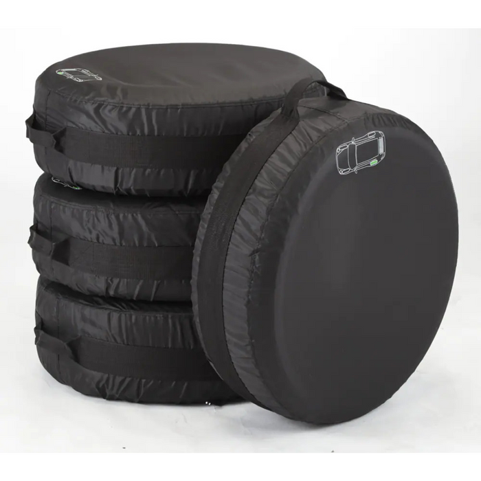 Certified Tire Covers, Small, 4-pk