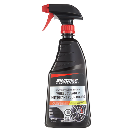 SIMONIZ Platinum Heavy-Duty Car Wheel/Rim Cleaner Spray, 750-mL
