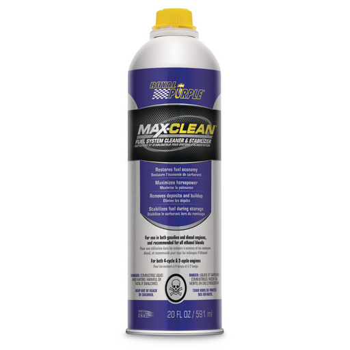 0388070 Royal Purple Max-Clean Fuel System Cleaner & Stabilizer, 591-mL
