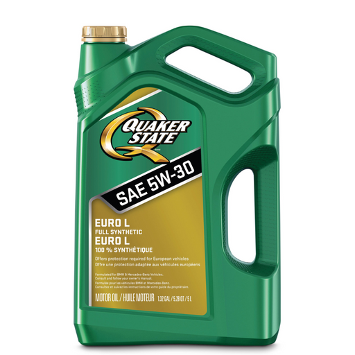 Quaker State Euro L 5W30 Synthetic Engine/Motor Oil, 5-L