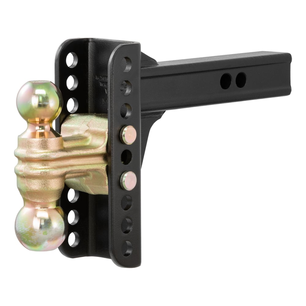 Adjustable Channel Mount with Dual Ball (2 Shank, 14000 lb)